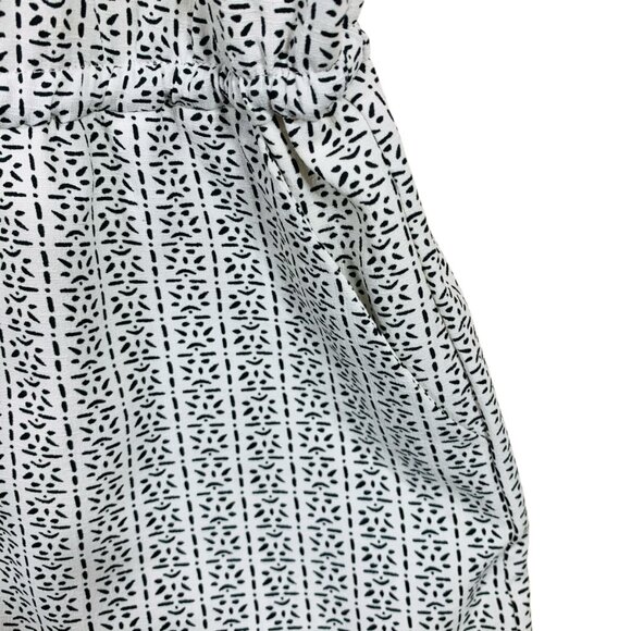 romper black and white sleeveless size medium DEX - Picture 11 of 16